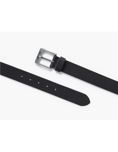 Cinturón Levi´s® de piel NEGRO