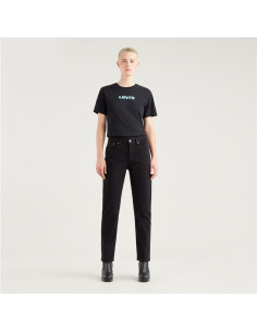 Levi's® cropped 501® negro 2