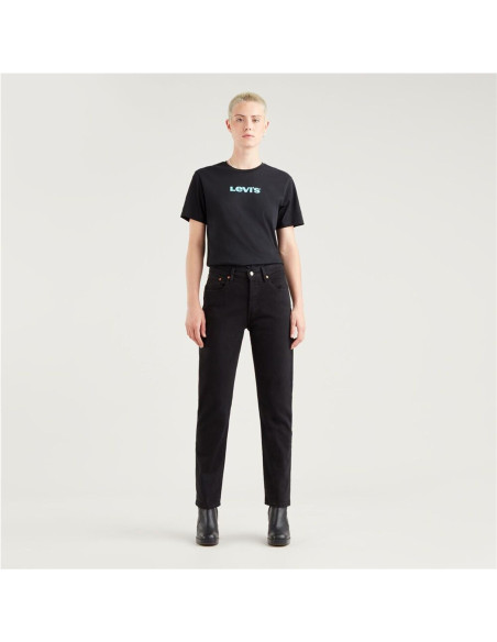 Levi's® cropped 501® negro