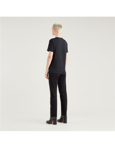Levi's® cropped 501® negro