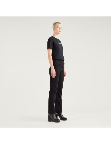 Levi's® cropped 501® negro