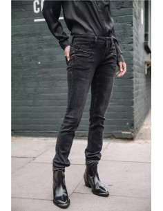 Pantalón vaquero Alexa Slim - Freeman Porter NEGRO