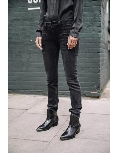 Pantalón vaquero Alexa Slim - Freeman Porter NEGRO