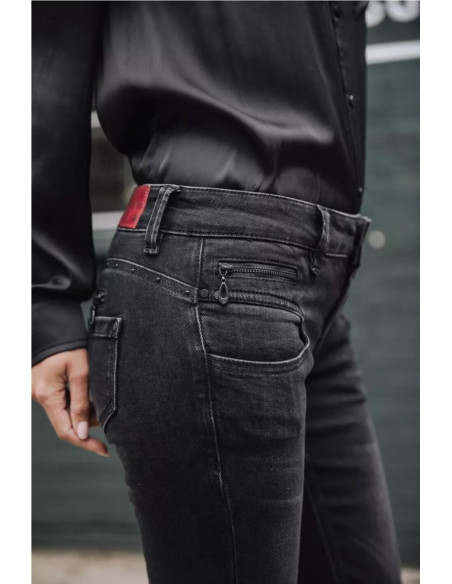 Pantalón vaquero Alexa Slim - Freeman Porter NEGRO