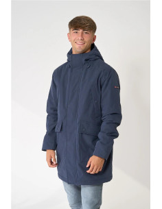 Abrigo 100% impermeable con borreguito Batela MARINO 2
