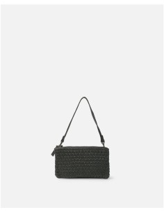 Bandolera BIBA Mullen de piel NEGRO