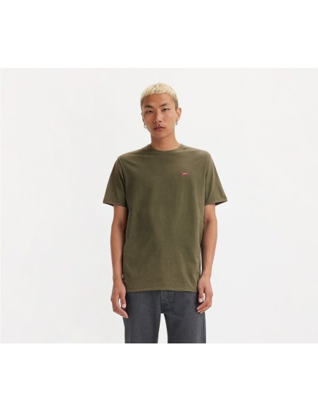 Camiseta Levi´s® verde logo pequeño