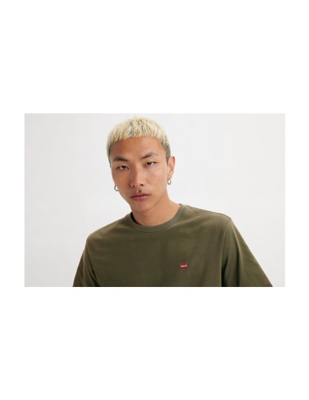 Camiseta Levi´s® verde logo pequeño
