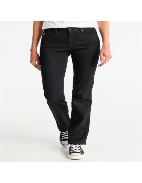 MONIC-GLASS Jeans Straight Tiro Corto Grey Wash Trutemp 365