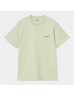 Camiseta S/S American Script PALE OLIVE
