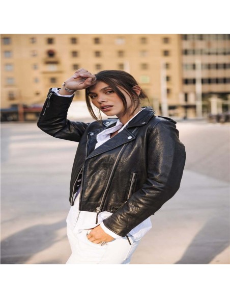 Cazadora Kristen Leather de Cuero