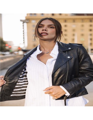 Cazadora Kristen Leather de Cuero