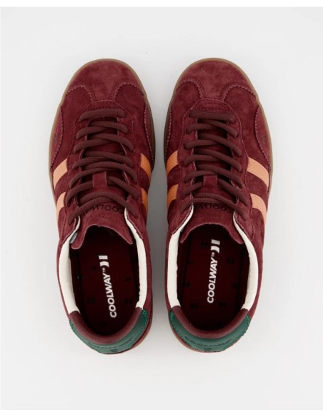 Coolway sneaker - Kizuna Burgundy BURDEOS