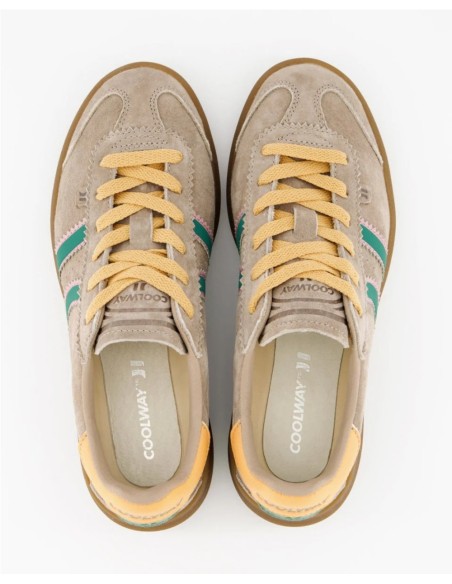 Sneaker Coolway - Modelo Kiro TOSTADO