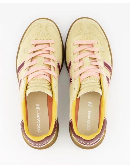 Sneaker Coolway - Modelo Kiro AMARILLO