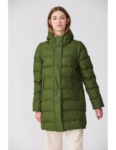 Stuhi abrigo chaleco - Tantä rainwear VERDE