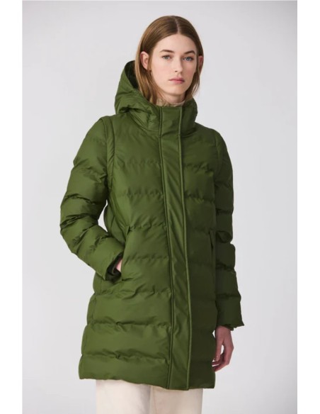 Stuhi abrigo chaleco - Tantä rainwear VERDE