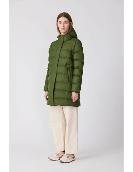 Stuhi abrigo chaleco - Tantä rainwear VERDE