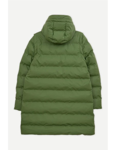 Stuhi abrigo chaleco - Tantä rainwear VERDE