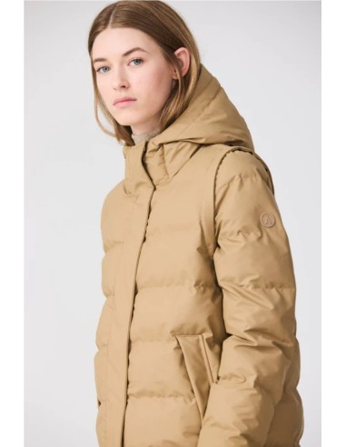 Stuhi abrigo chaleco - Tantä rainwear TOSTADO