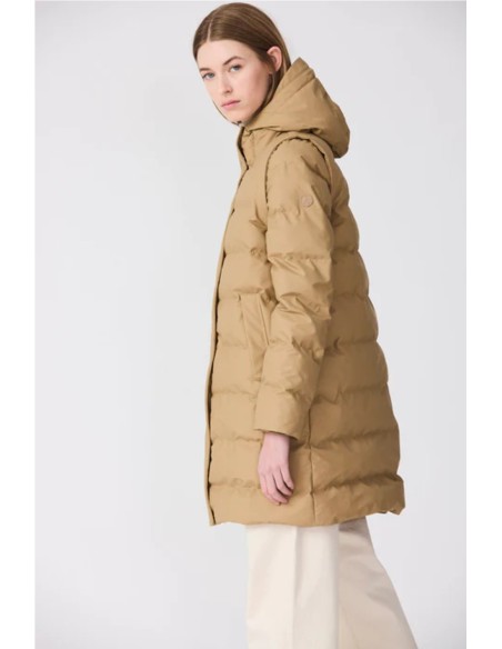 Stuhi abrigo chaleco - Tantä rainwear TOSTADO