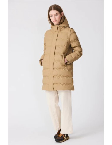 Stuhi abrigo chaleco - Tantä rainwear TOSTADO