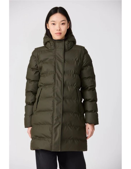 Stuhi abrigo chaleco - Tantä rainwear KHAKI