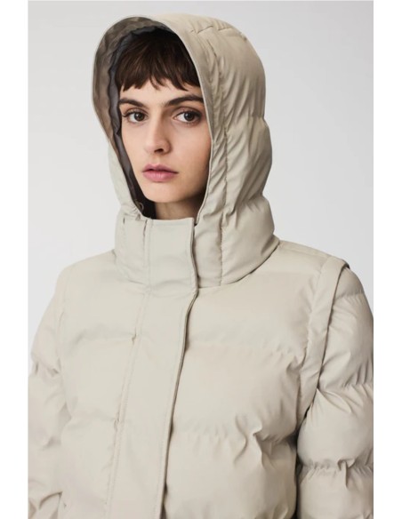 Stuhi abrigo chaleco - Tantä rainwear STONE GREY