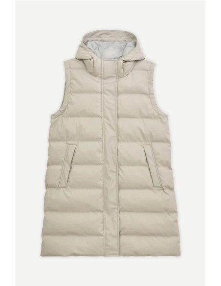 Stuhi abrigo chaleco - Tantä rainwear STONE GREY