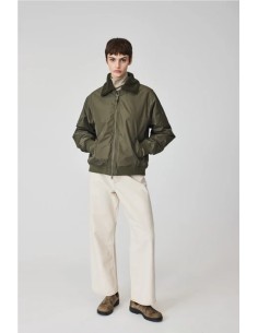 Ino cazadora - Tantä rainwear VERDE OSCURO