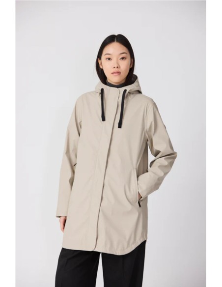 SNOW - Tantä rainwear STONE GREY