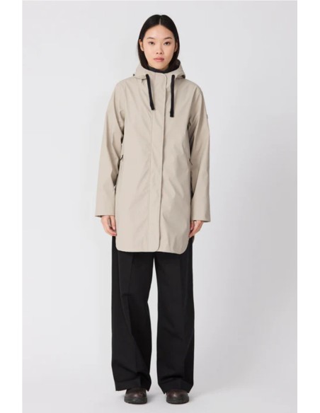SNOW - Tantä rainwear STONE GREY