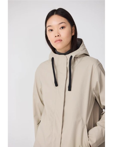 SNOW - Tantä rainwear STONE GREY