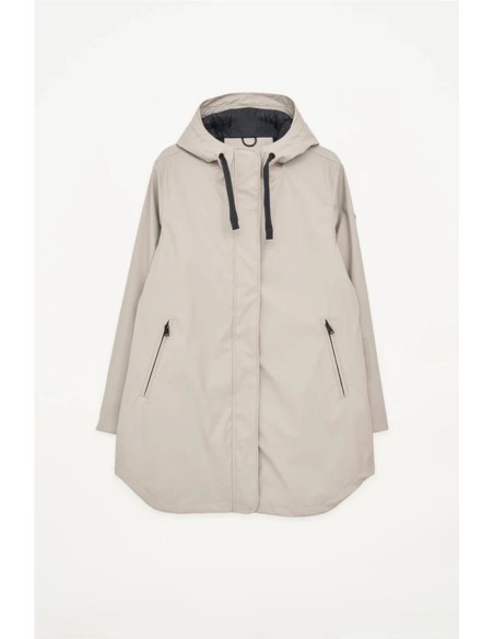 SNOW - Tantä rainwear STONE GREY