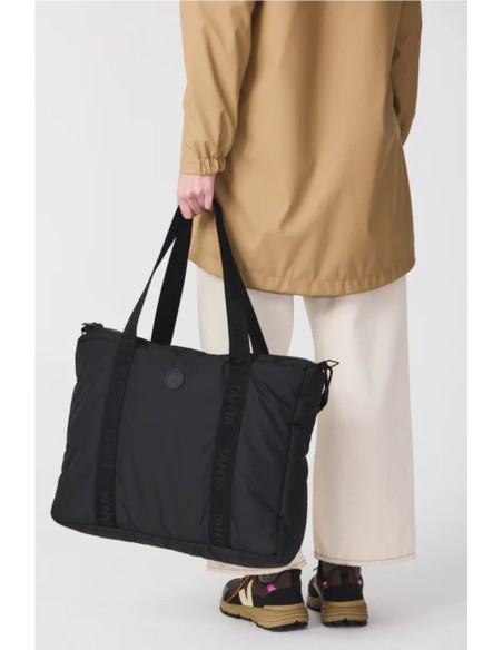 Bolso TULPAN - Tantä rainwear NEGRO