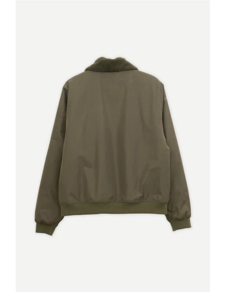 Ino cazadora - Tantä rainwear VERDE OSCURO