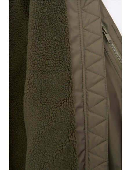 Ino cazadora - Tantä rainwear VERDE OSCURO