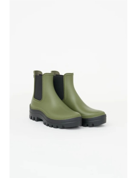 Prahara - Tantä rainwear VERDE NEGRO