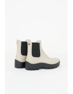 Prahara - Tantä rainwear GRIS CLARO NEGR 2