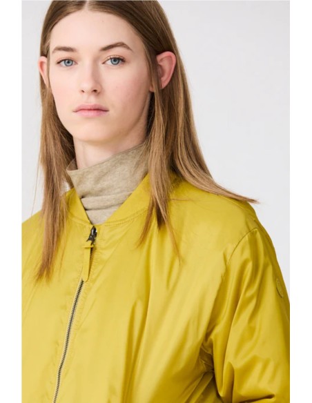 Cazadora AANDHEE - Tantä rainwear VERDE CRESS