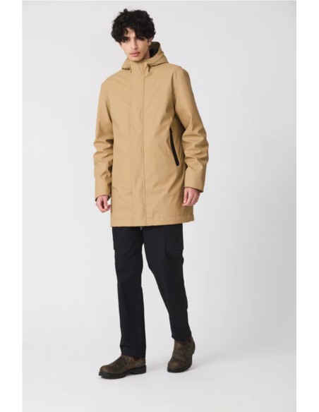 MONETINE - Tantä rainwear TOSTADO