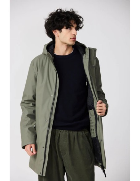 MONETINE - Tantä rainwear GRIS VERDOSO