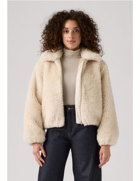 Chaqueta Levi´s®  Elle Sherpa cruda
