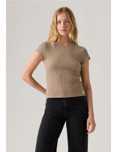 Camiseta Levi´s® Con Manga Casquillo Y Punto Waffle Dry Goods