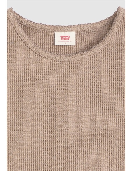 Camiseta Levi´s® Con Manga Casquillo Y Punto Waffle Dry Goods