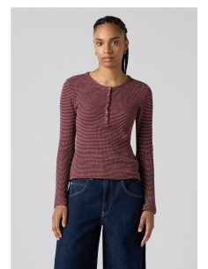 Camiseta Levi´s®  De Punto Waffle Dry Goods