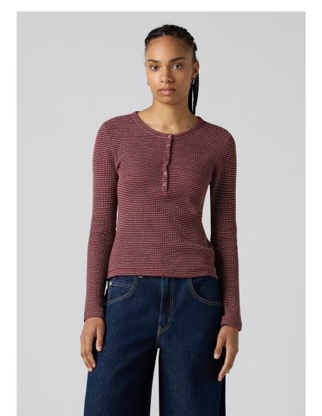 Camiseta Levi´s®  De Punto Waffle Dry Goods