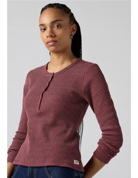 Camiseta Levi´s®  De Punto Waffle Dry Goods