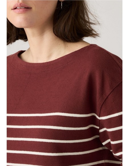 Camiseta Levi´s®  De Rayas Marin