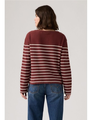 Camiseta Levi´s®  De Rayas Marin